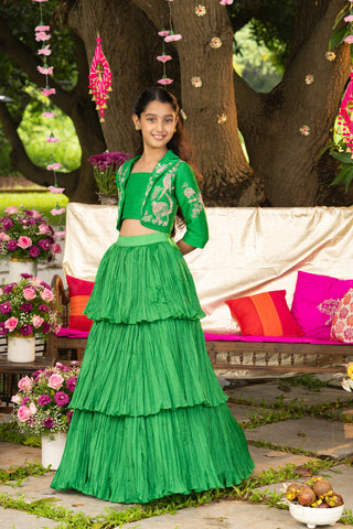 Anaar Bagh jacket lehenga set