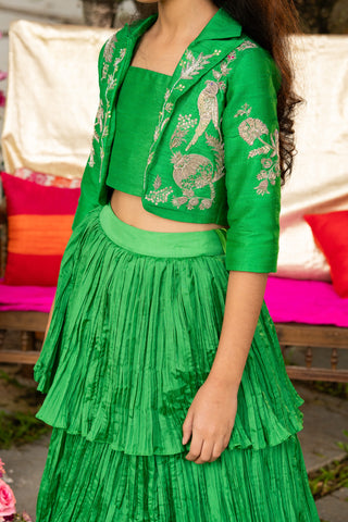 Anaar Bagh jacket lehenga set