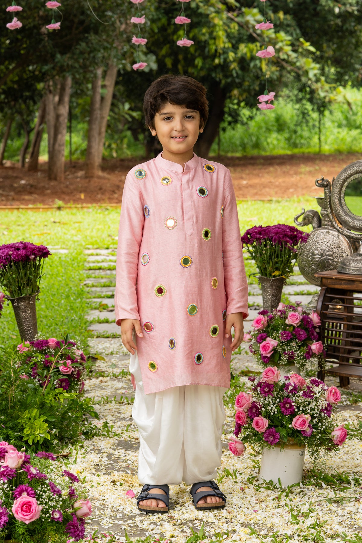 Gulab bagh kurta set