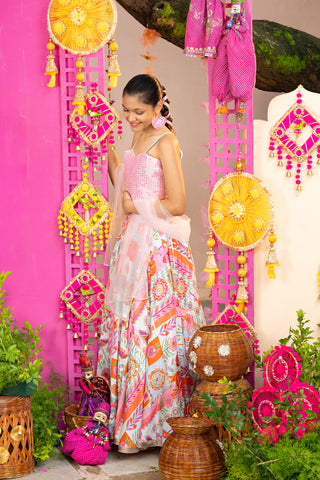 Sheesh Bagh lehenga set