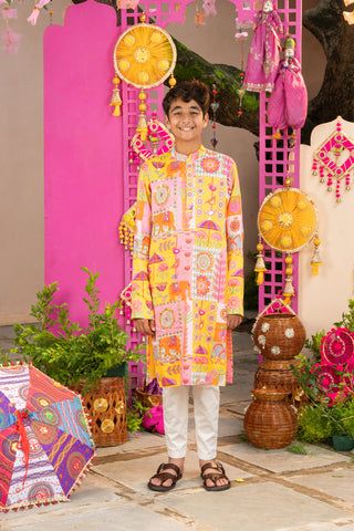 Sheesh Bagh kurta set