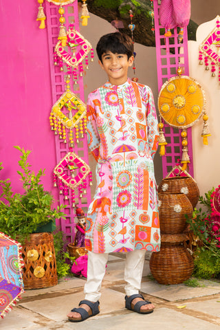 Tyohaar Bagh kurta set