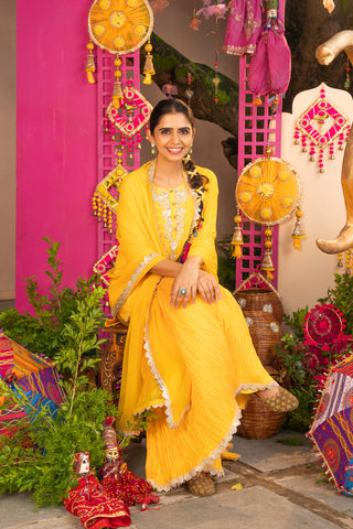 Dil ki rani sharara set (Adults)