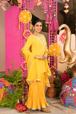 Dil ki rani sharara set (Adults)