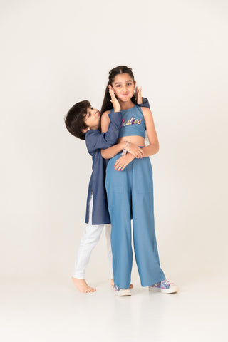 Besties Crop Top & Palazzo Pants