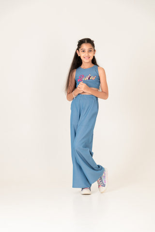 Besties Crop Top & Palazzo Pants