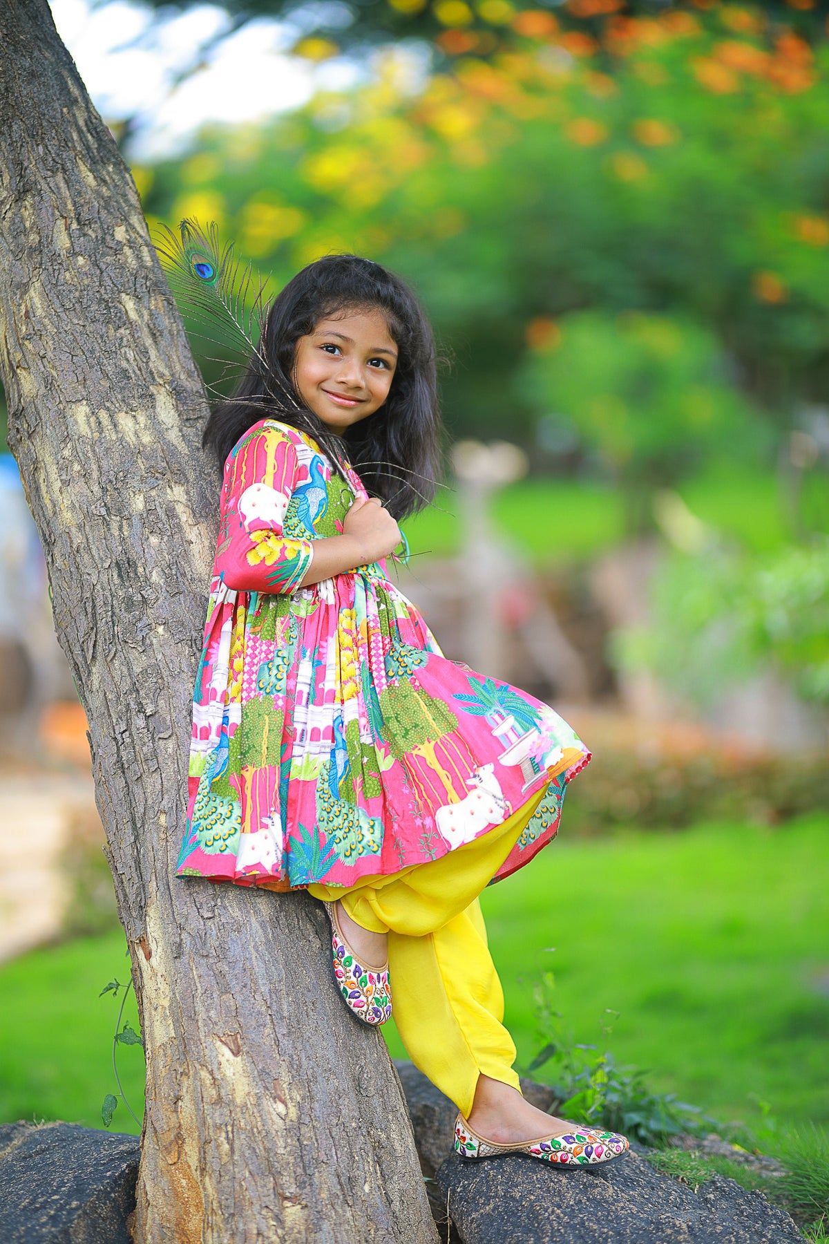 Vrindavan Angrakha Set