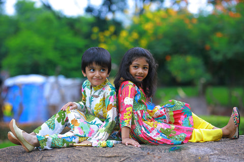 Vrindavan Angrakha Set