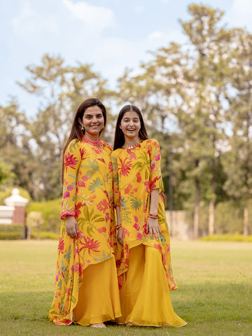 Bagh High Low Tunic Set