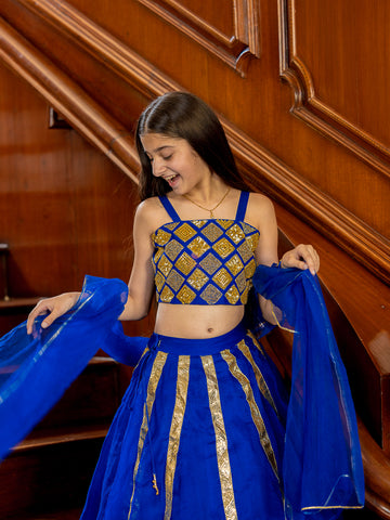 Jagmag Lehenga Set