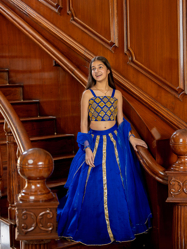 Jagmag Lehenga Set