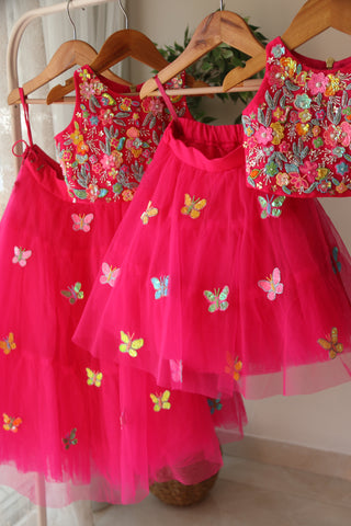 Butterfly Butterfly Lehenga with Phool Blouse