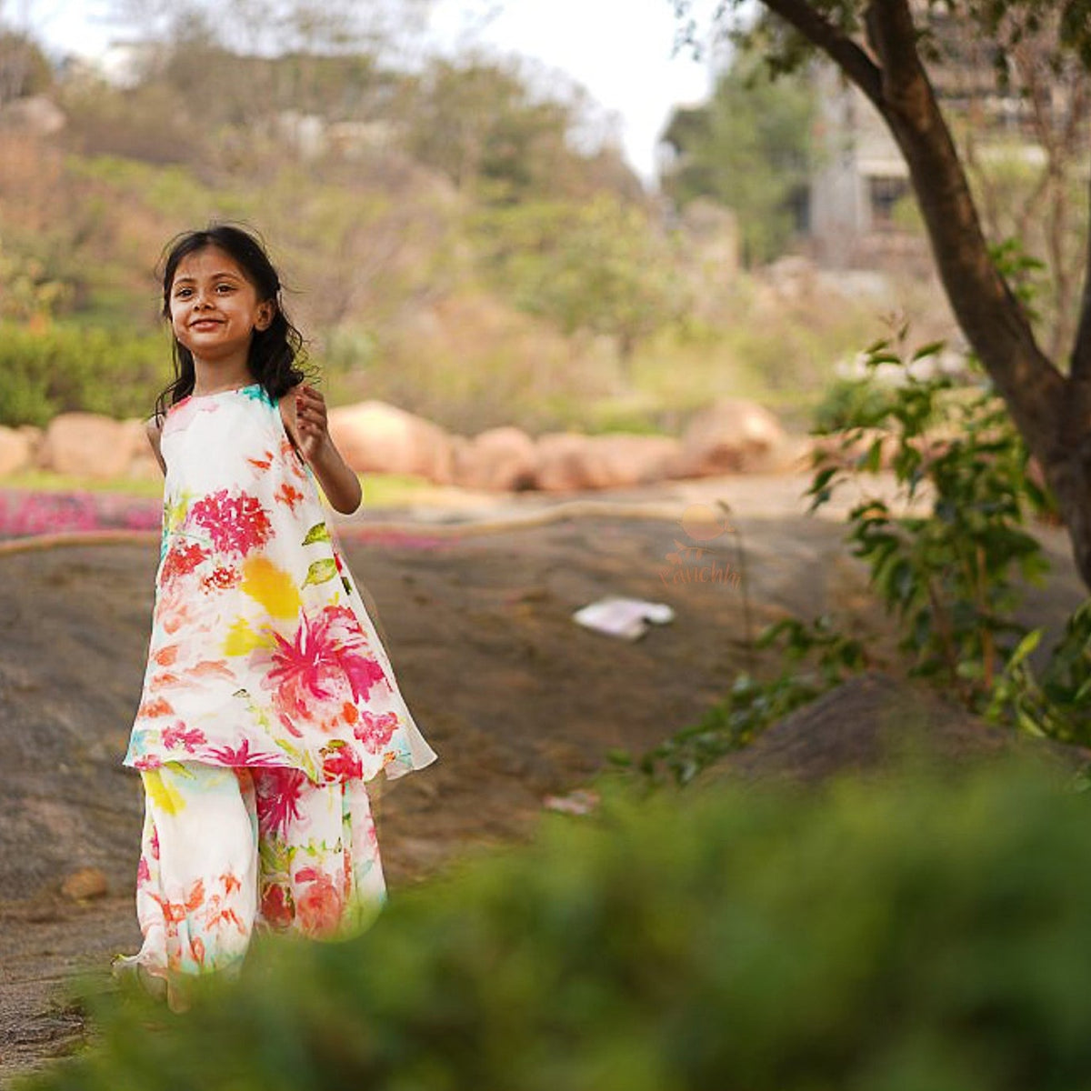 Phool Tunic with Palazzo Set