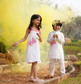 Holi Hai Kurta Set